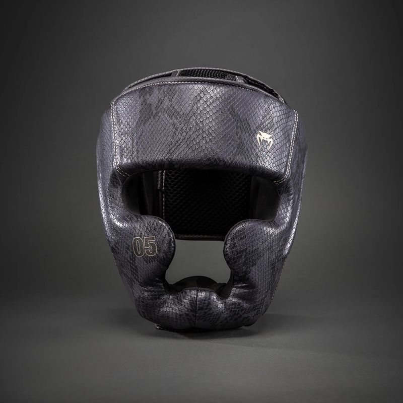 Боксова каска Venum Impact Evo Scales dark purple 3