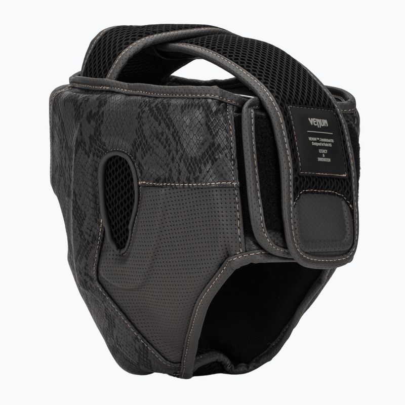 Боксова каска Venum Impact Evo Scales dark grey 3
