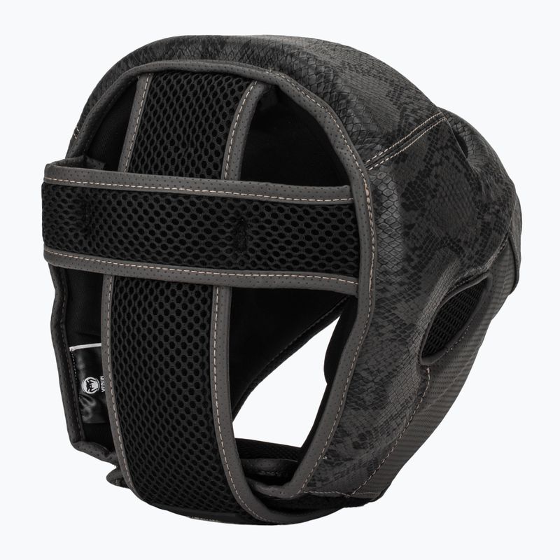 Боксова каска Venum Impact Evo Scales dark grey 6