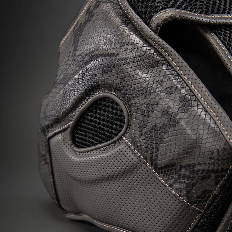 Боксова каска Venum Impact Evo Scales dark grey 6