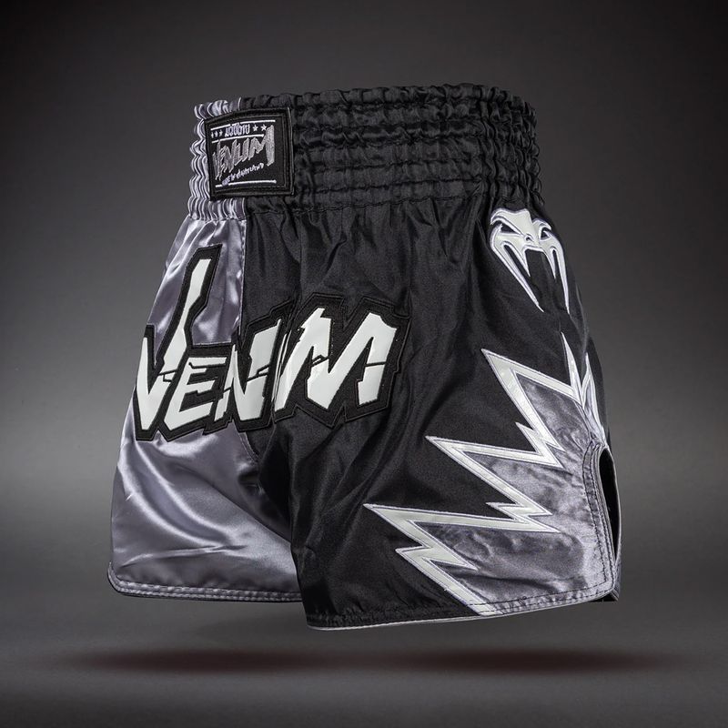 Тренировъчни шорти Venum Inferno 2.0 Muay Thai Grey / Black 3