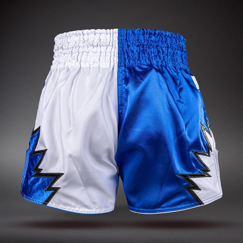 Тренировъчни шорти Venum Inferno 2.0 Muay Thai white/blue 2