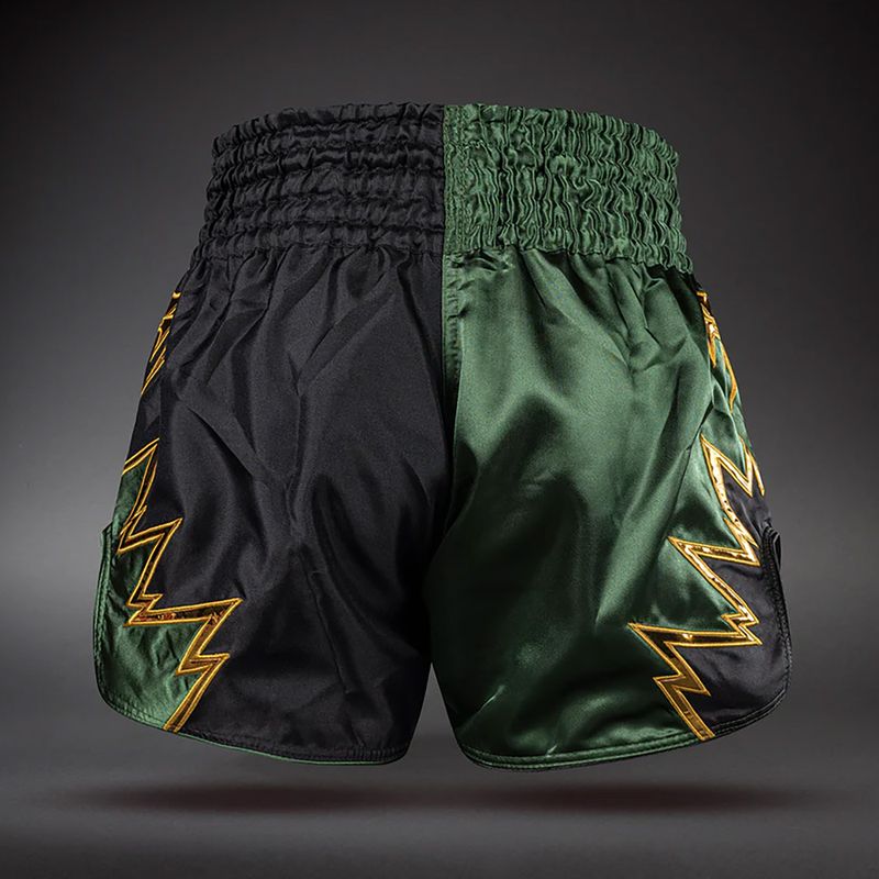 Тренировъчни шорти Venum Inferno 2.0 Muay Thai Black/Khaki 2