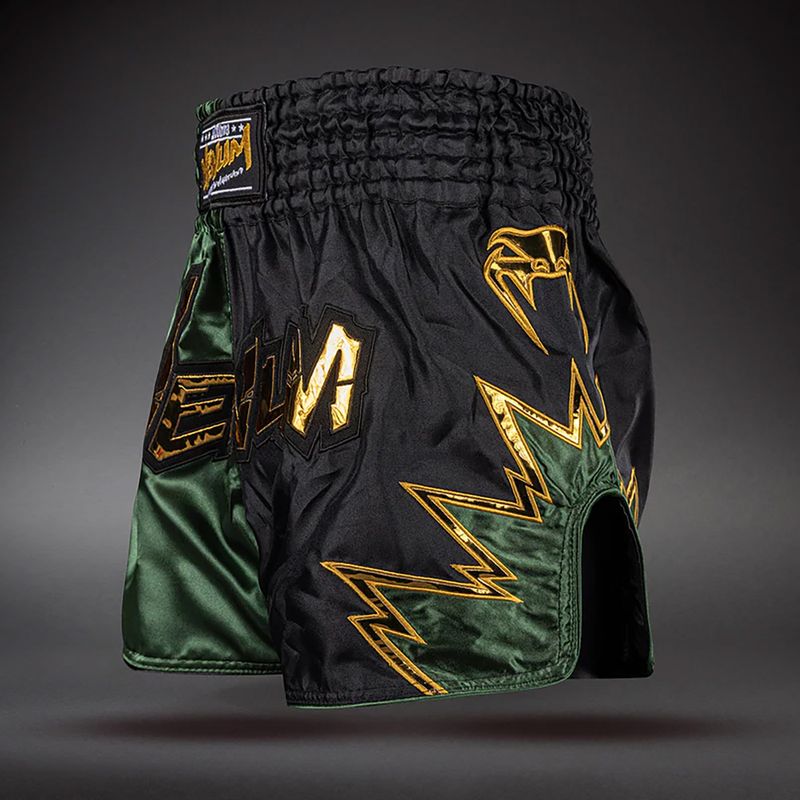 Тренировъчни шорти Venum Inferno 2.0 Muay Thai Black/Khaki 3