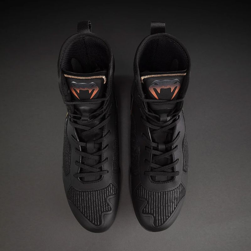 Боксьорски обувки Venum Elite Neo Boxing black/gold 2