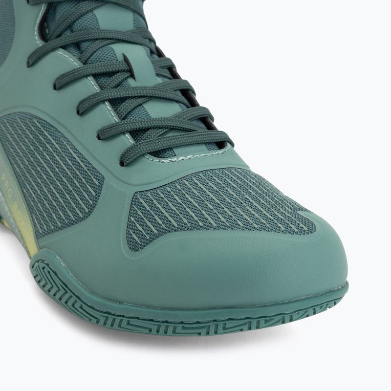 Боксьорски обувки Venum Elite Neo Boxing green/neon yellow 7