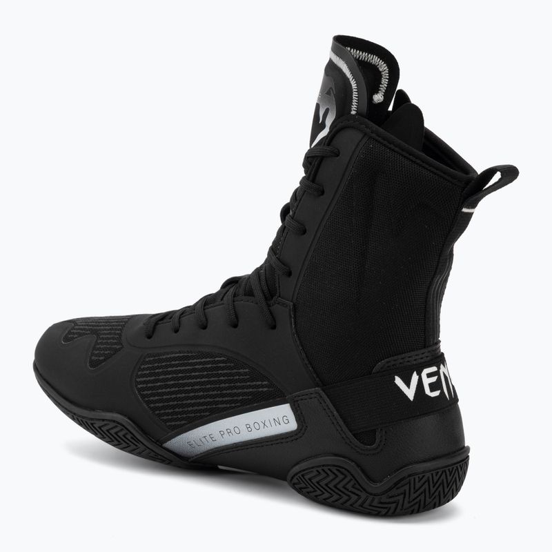 Боксьорски обувки Venum Elite Neo Boxing black/white 3