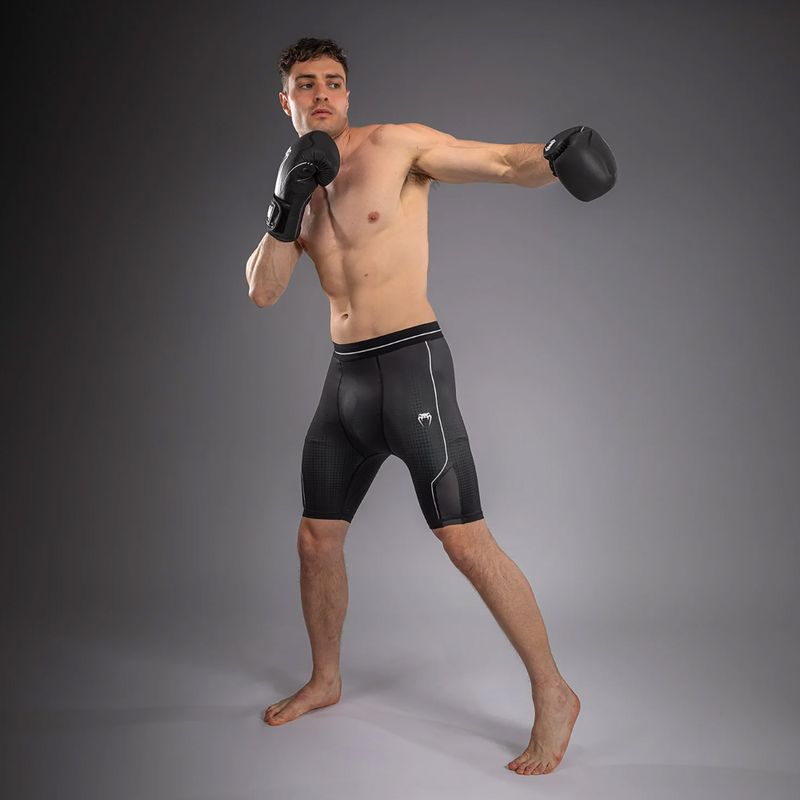 Мъжки тренировъчни шорти Venum Stealth Vale Tudo black/white 2