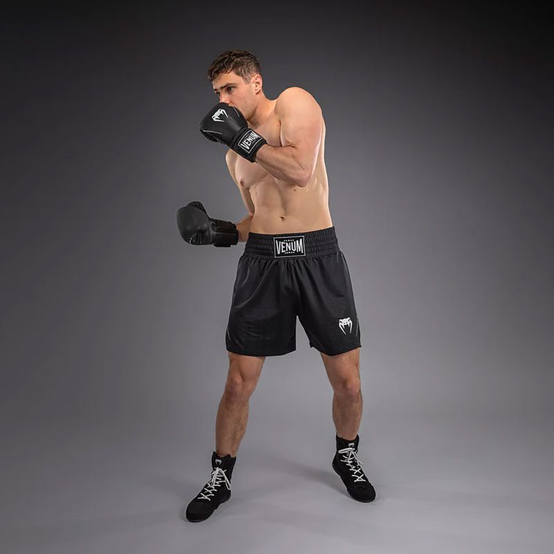 Мъжки боксьорски шорти Venum Stealth Boxing black/white 2