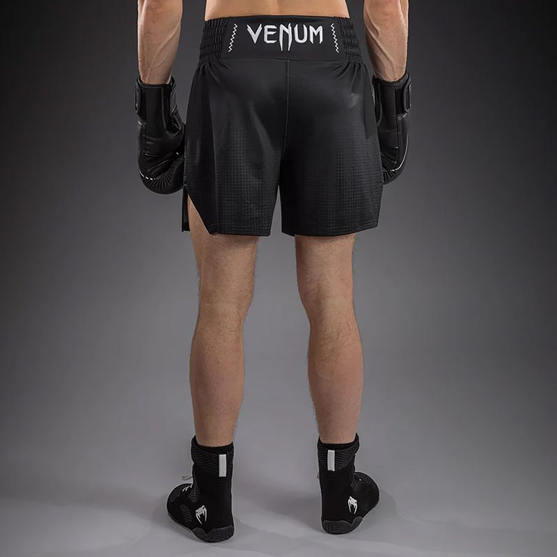 Мъжки боксьорски шорти Venum Stealth Boxing black/white 3