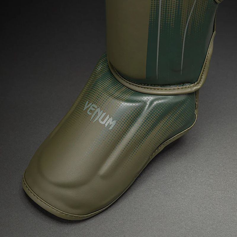 Протектори за пищяли и стъпала Venum Stealth Shin khaki/dark green 3