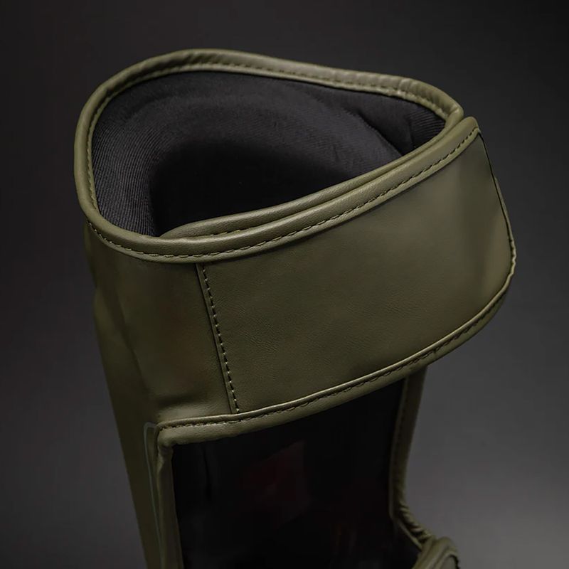 Протектори за пищяли и стъпала Venum Stealth Shin khaki/dark green 4