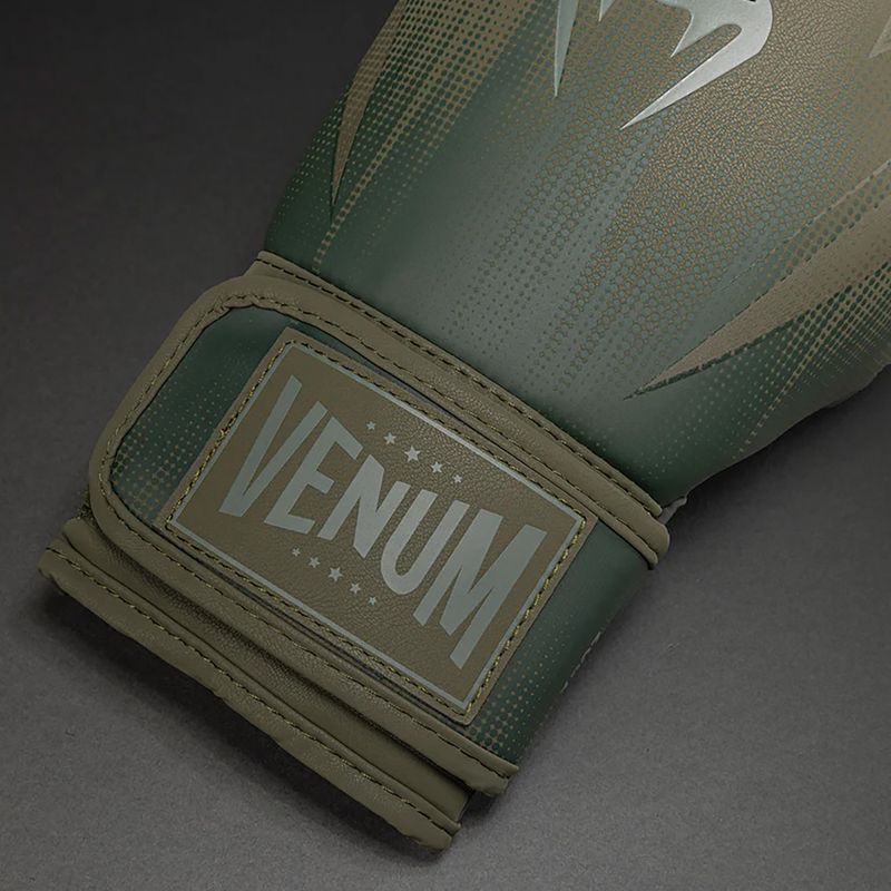 Боксови ръкавици Venum Stealth Boxing khaki/dark green 3