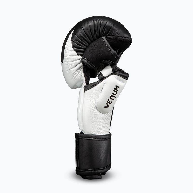 Ръкавици за ММА Venum Attack 2.0 Sparring Leather black/white 3