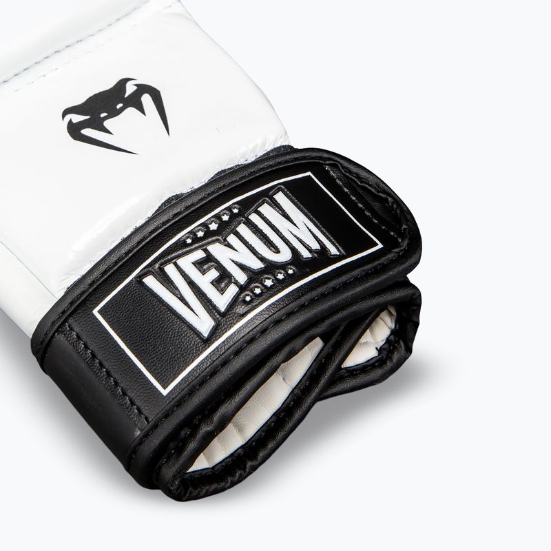 Ръкавици за ММА Venum Attack 2.0 Sparring Leather black/white 6