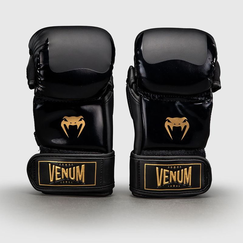 Ръкавици за спаринг Venum Attack 2.0 Sparring black/gold 2
