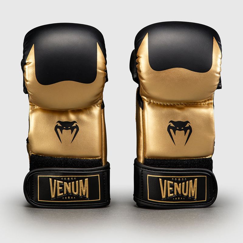 Ръкавици за спаринг Venum Attack 2.0 Sparring gold/black 2