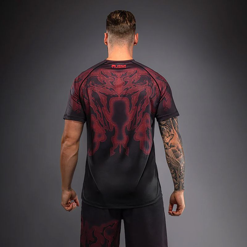 Мъжка тениска Venum Spectre Dry-Tech black/red 3