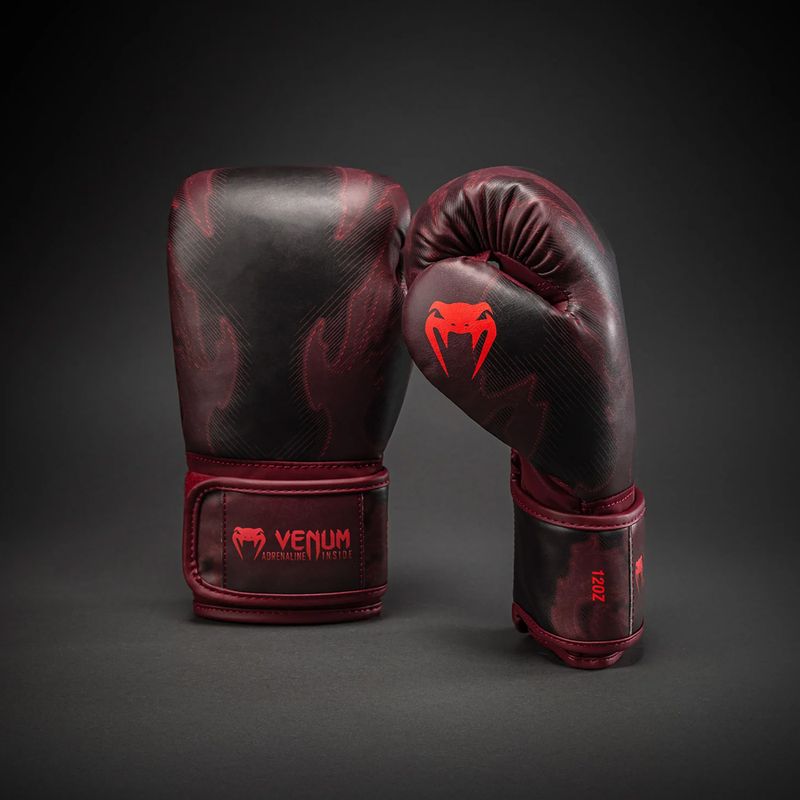 Боксови ръкавици Venum Spectre Boxing black/red 2
