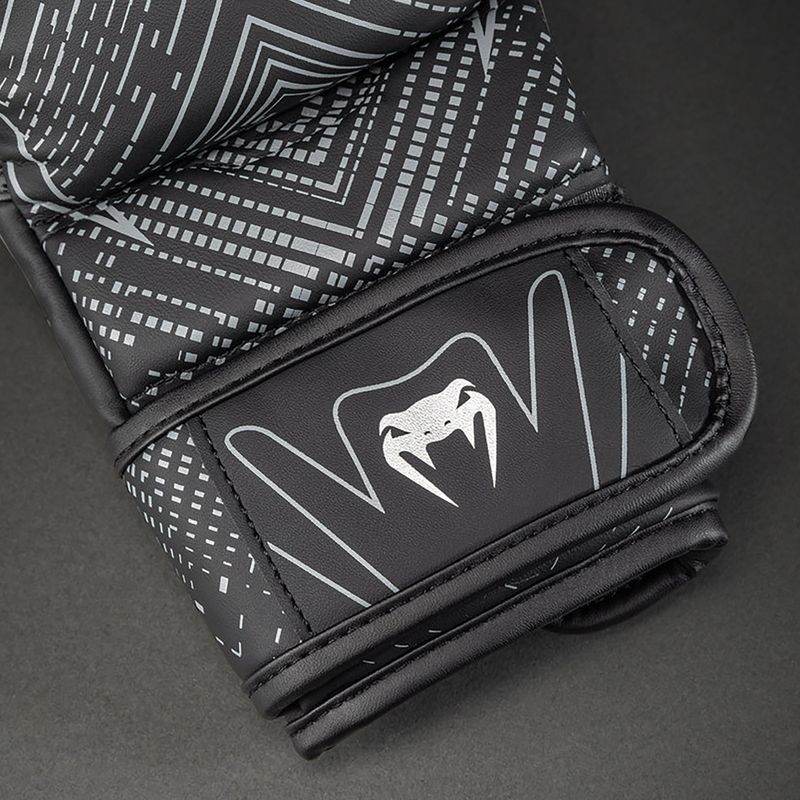 Ръкавици за спаринг Venum Midnight Fury Sparring black/grey/silver 4