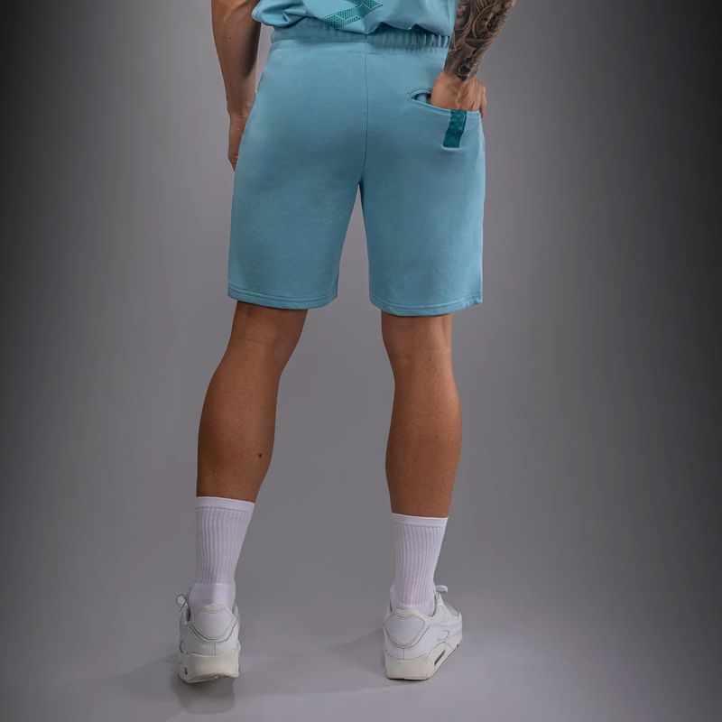Мъжки къси панталони/шорти Venum Contender Fleece Cotton Turquoise 3