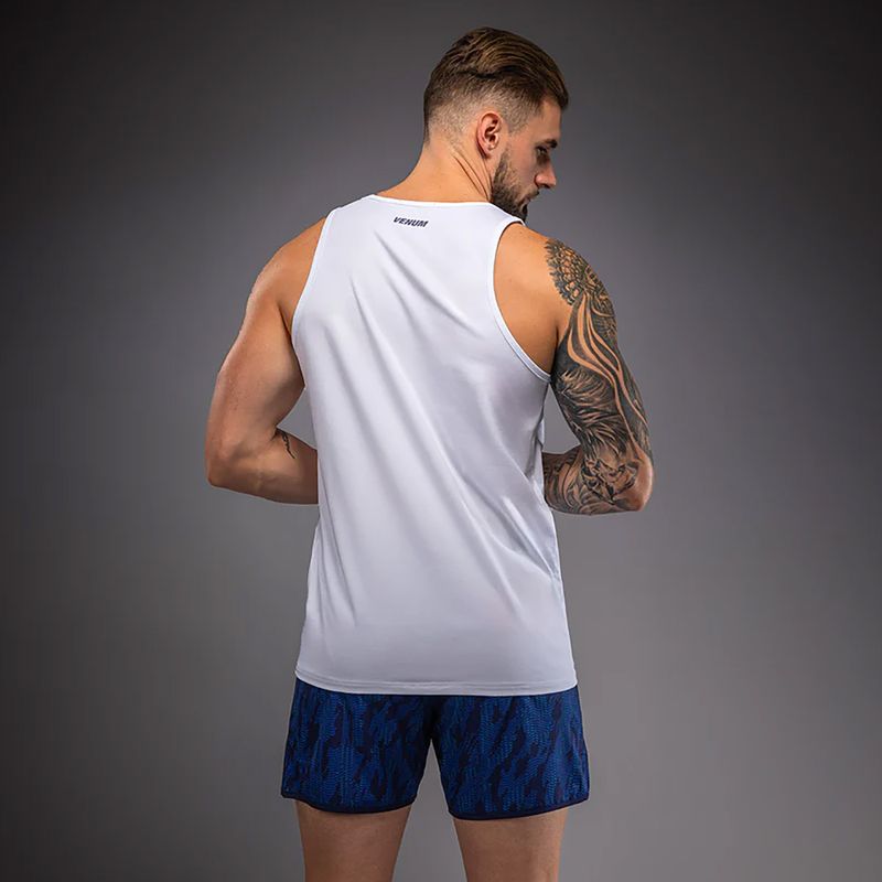Мъжка тениска Venum Aqua white/blue 2