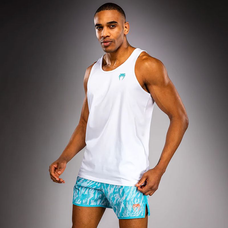 Мъжка тениска Venum Aqua white/turquoise 3