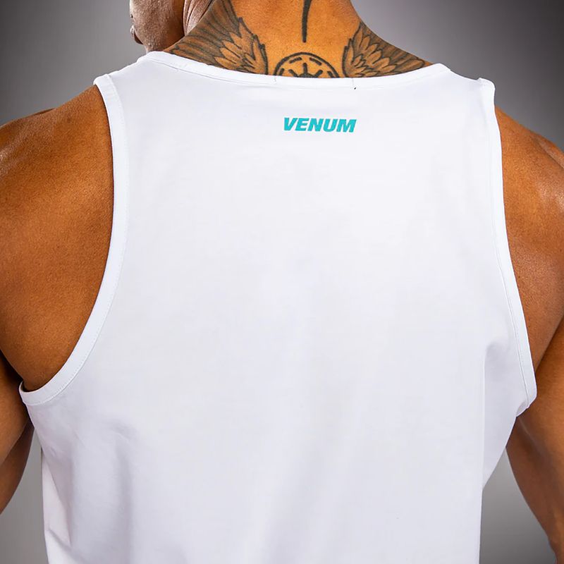 Мъжка тениска Venum Aqua white/turquoise 6