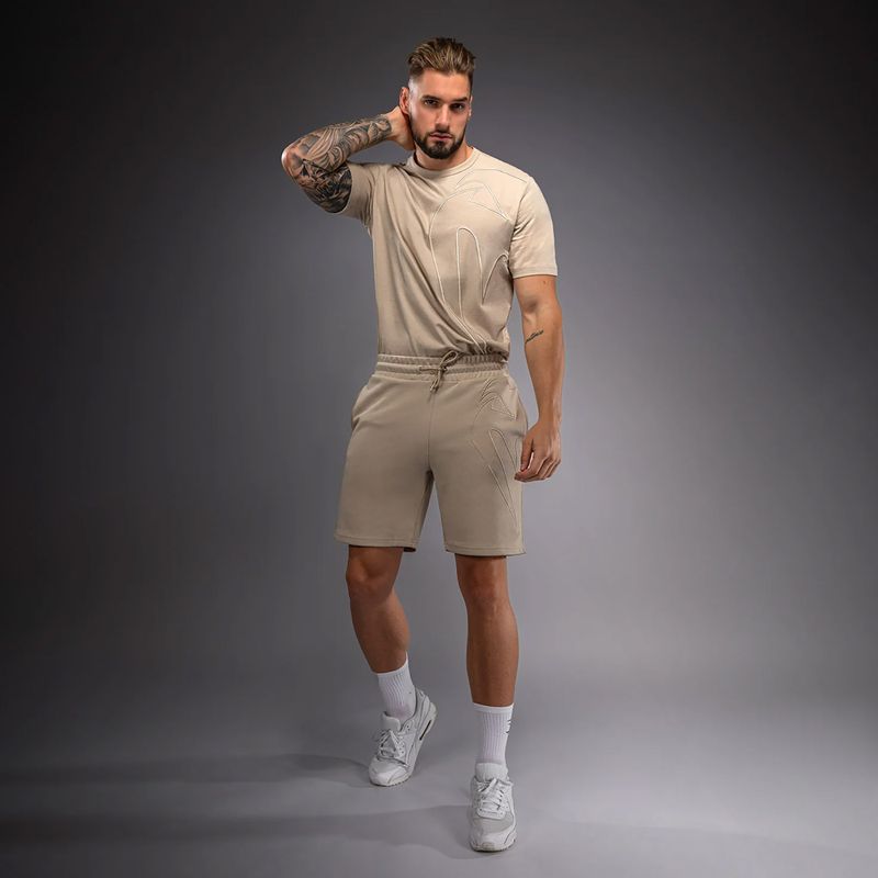 Мъжки къси панталони/шорти Venum Giant 3D Cotton Beige 2
