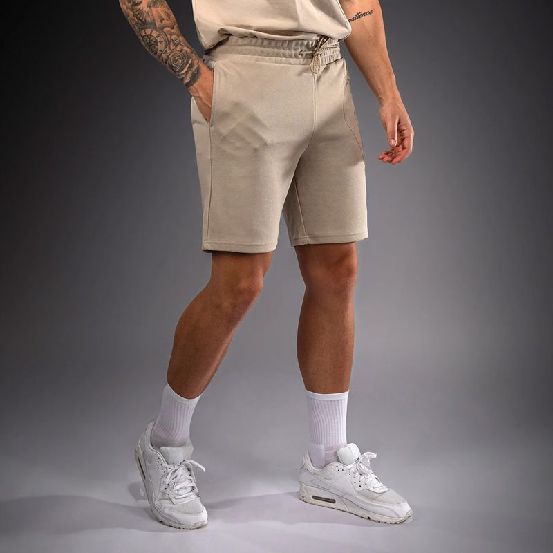 Мъжки къси панталони/шорти Venum Giant 3D Cotton Beige 4