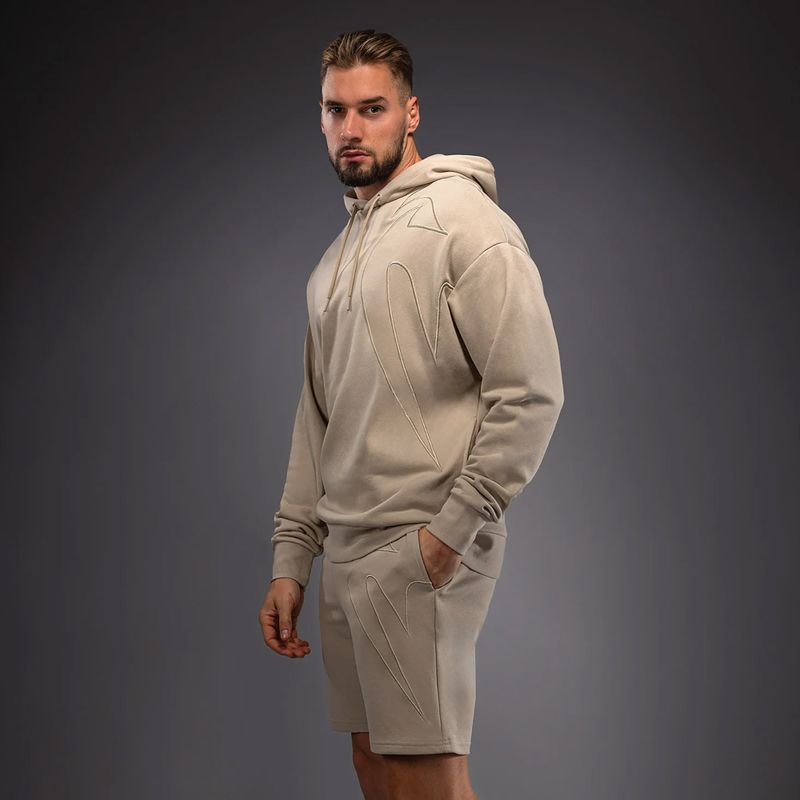 Суитшърт Venum Giant 3D Hoodie beige 4
