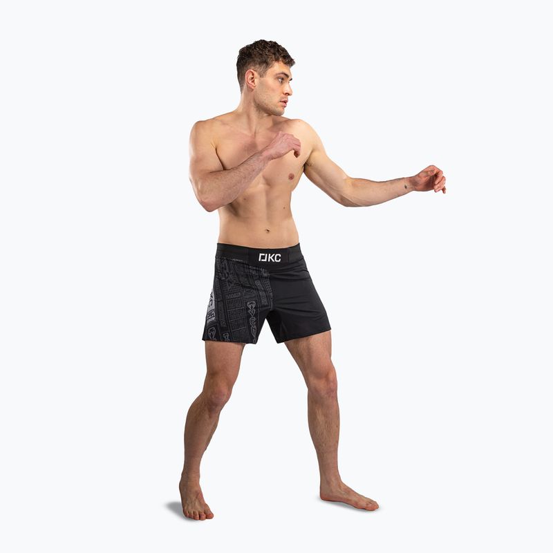 Тренировъчни шорти Venum Karate Combat black/grey 4