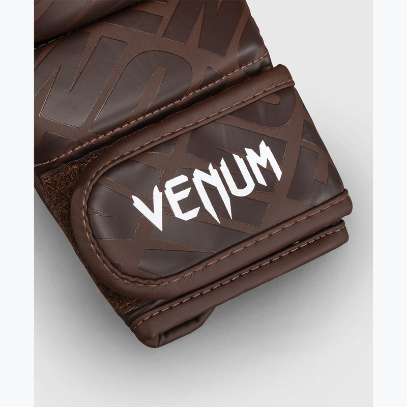 Ръкавици за спаринг Venum Contender 1.5 XT 3D Sparring dark brown 4