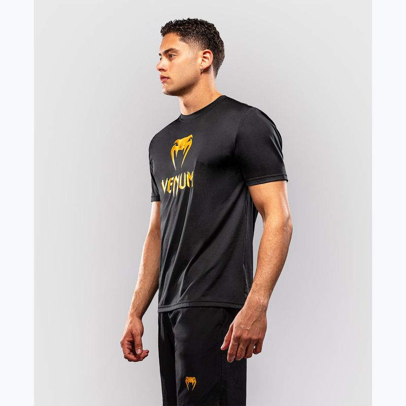 Мъжка тениска Venum Classic Dry Tech black/gold 3