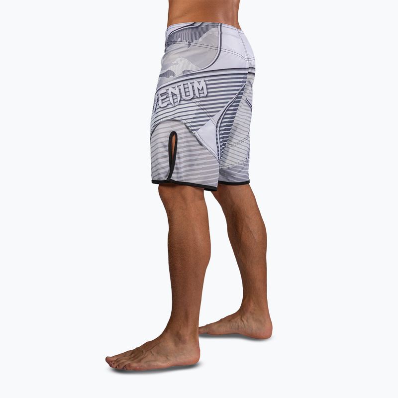 Мъжки тренировъчни шорти Venum Camo Hero Fight white/light grey 3