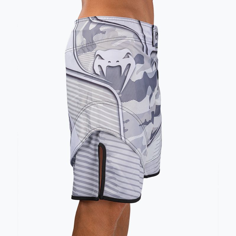 Мъжки тренировъчни шорти Venum Camo Hero Fight white/light grey 7