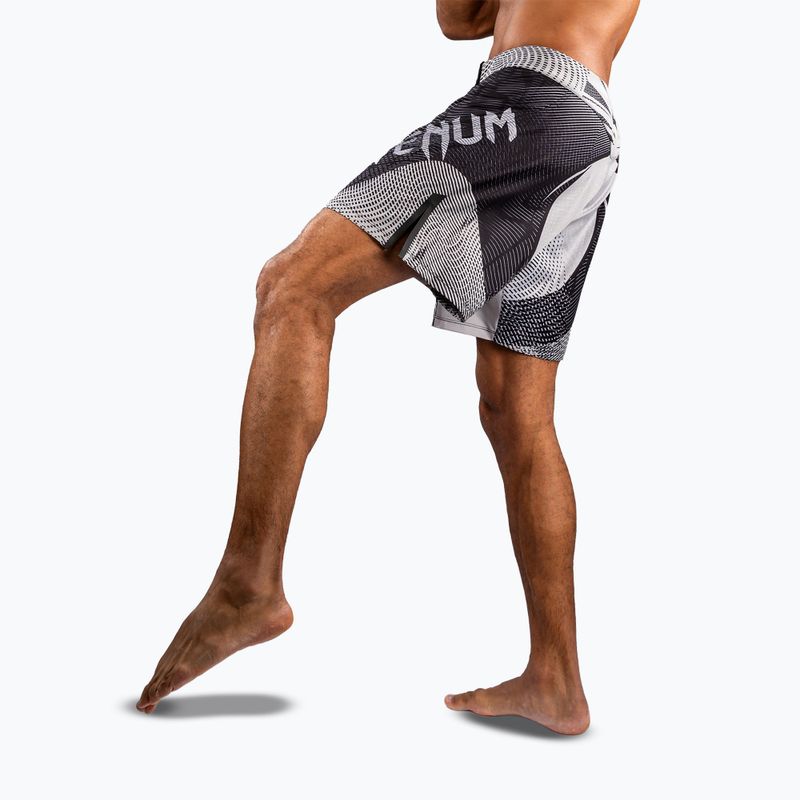 Мъжки тренировъчни шорти Venum Galactic 3.0 Fight off white/black 5