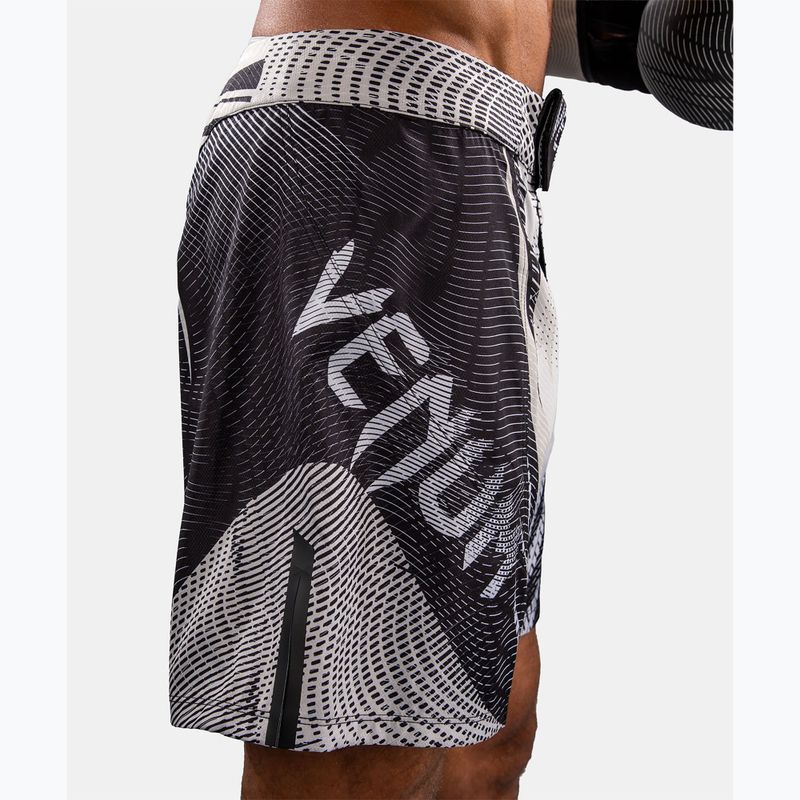 Мъжки тренировъчни шорти Venum Galactic 3.0 Fight off white/black 8