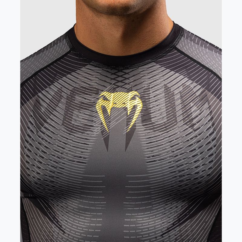 Мъжки рашгард Venum Galactic 3.0 Rashguard SS black/gold 5