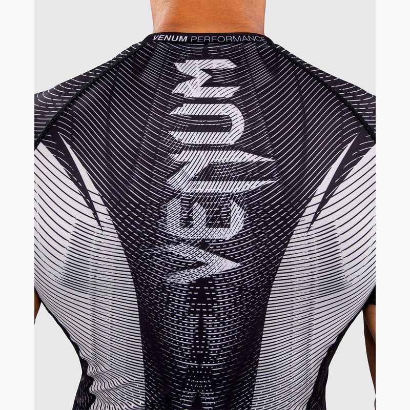 Мъжки рашгард Venum Galactic 3.0 Rashguard SS off white/black 6