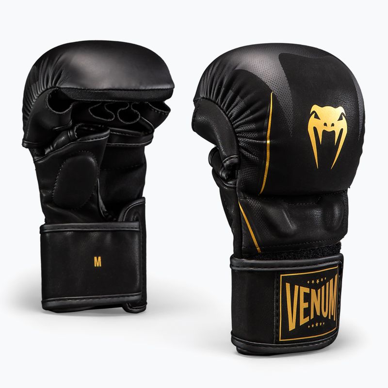 Ръкавици за ММА Venum G-Core Sparring black/gold 2