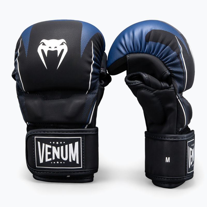 Ръкавици за ММА Venum G-Core Sparring navy blue/white 2