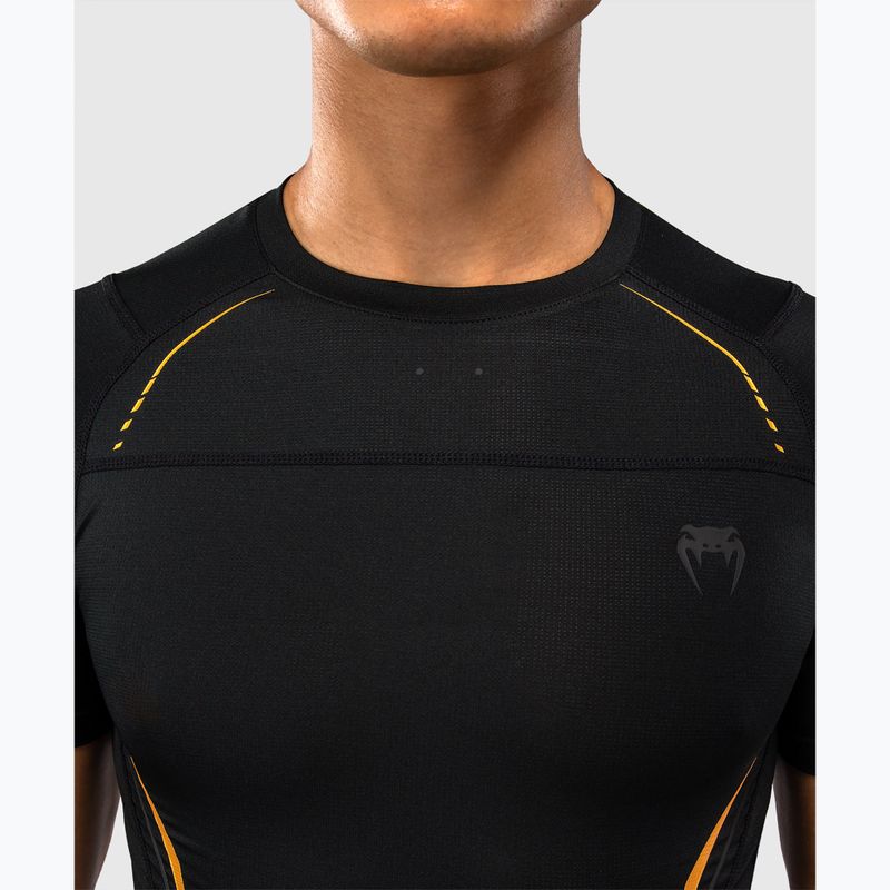 Мъжки рашгард Venum G-Core Rashguard SS black/gold 5