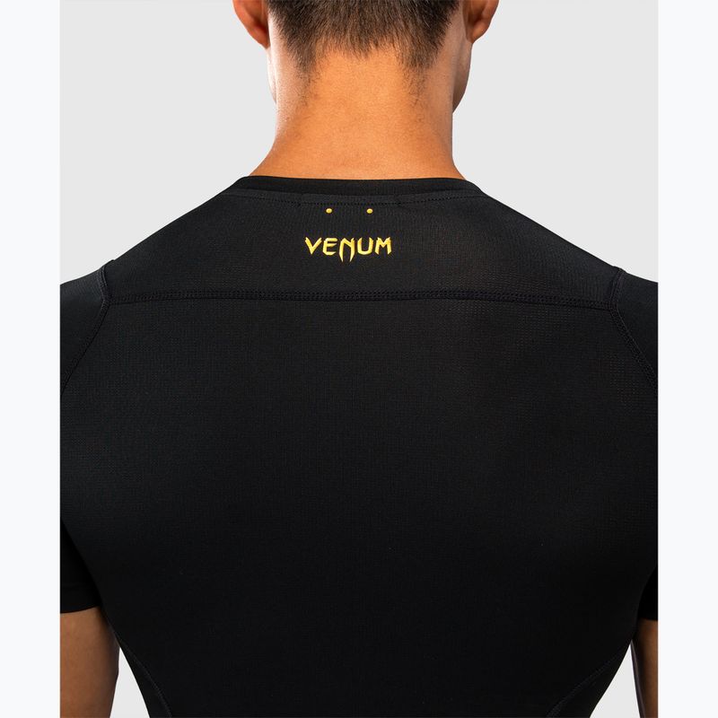 Мъжки рашгард Venum G-Core Rashguard SS black/gold 6