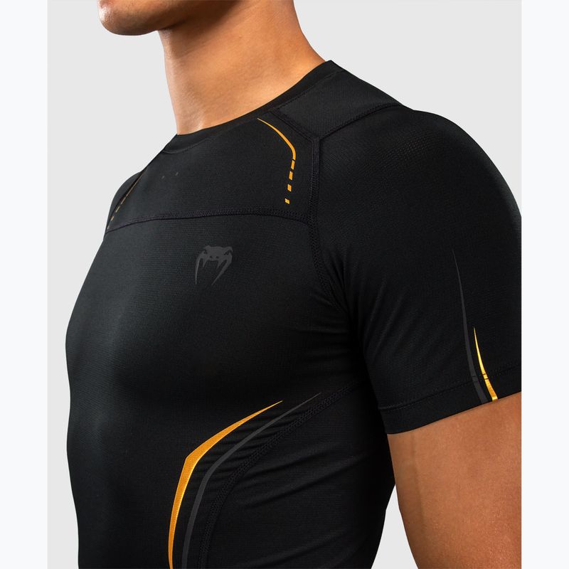 Мъжки рашгард Venum G-Core Rashguard SS black/gold 7