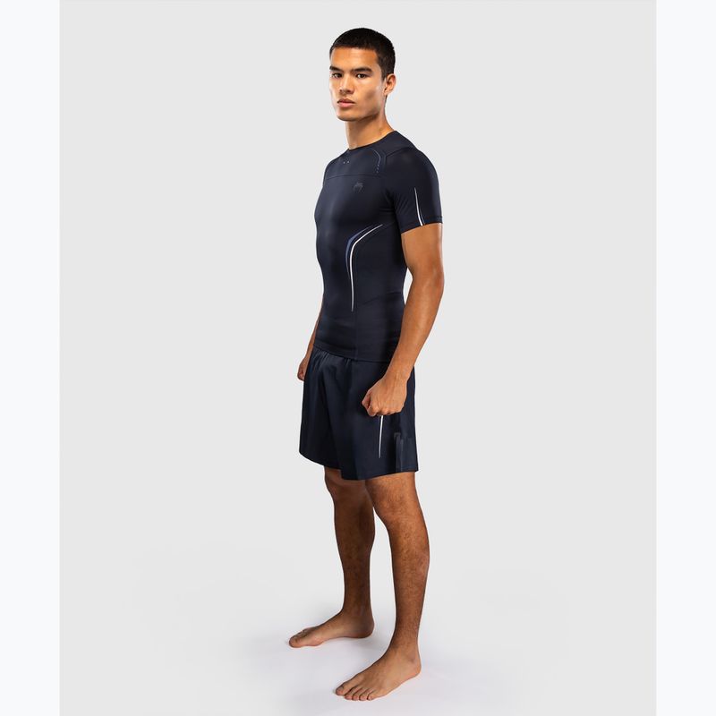 Мъжки рашгард Venum G-Core Rashguard SS navy blue/white 2