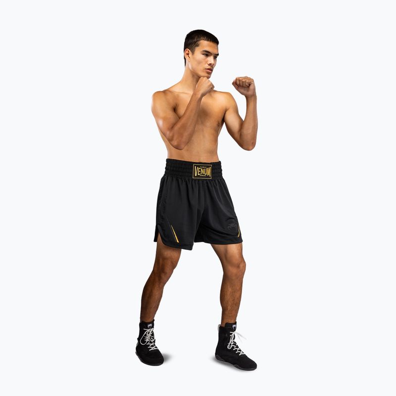 Мъжки тренировъчни шорти Venum G-Core Boxing black/gold 2