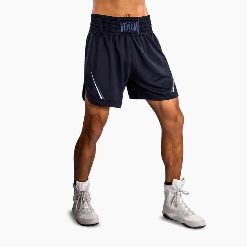 Мъжки тренировъчни шорти Venum G-Core Boxing navy blue/white 4