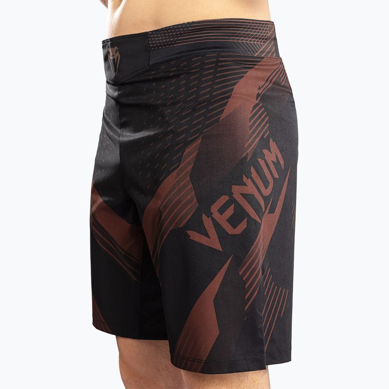 Мъжки тренировъчни шорти Venum No-Gi 6.0 Fight black/brown 5