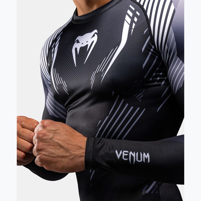 Мъжки рашгард с дълги ръкави Venum No-Gi 6.0 Rashguard black/white 5